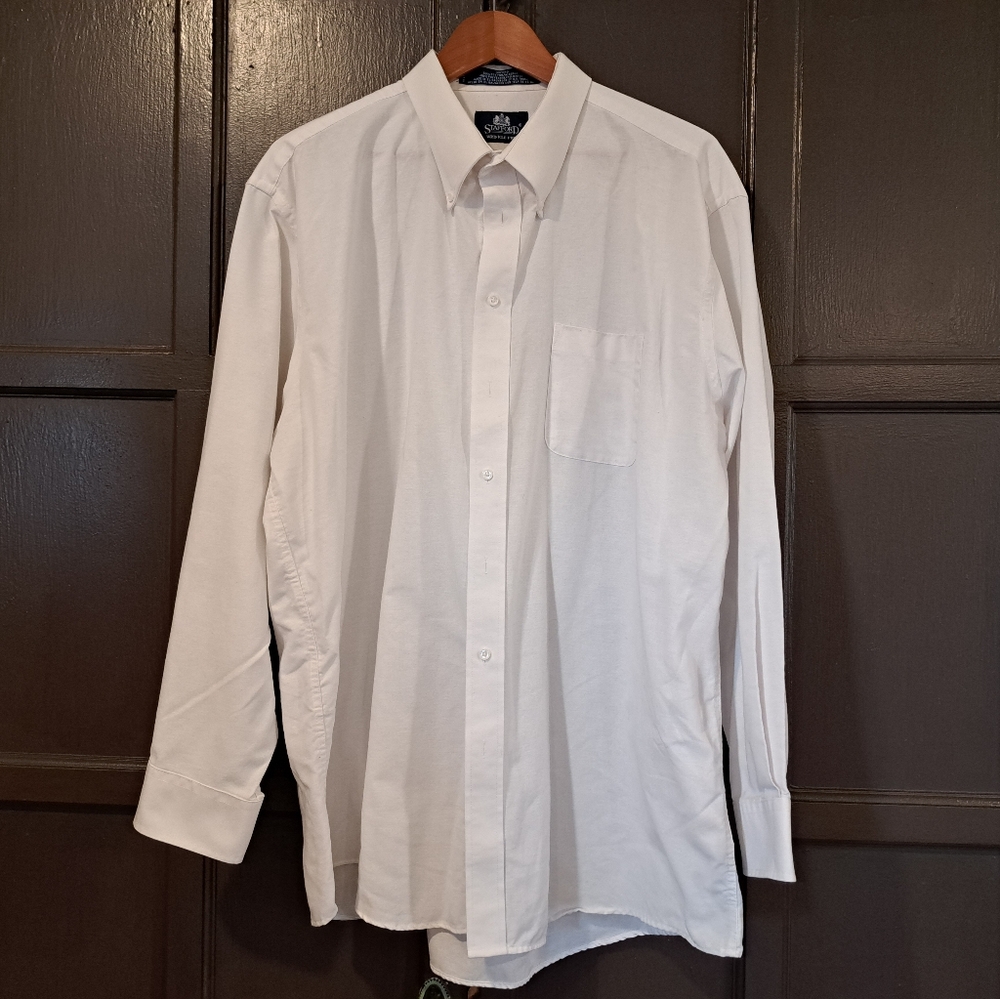 White Stafford dress shirt